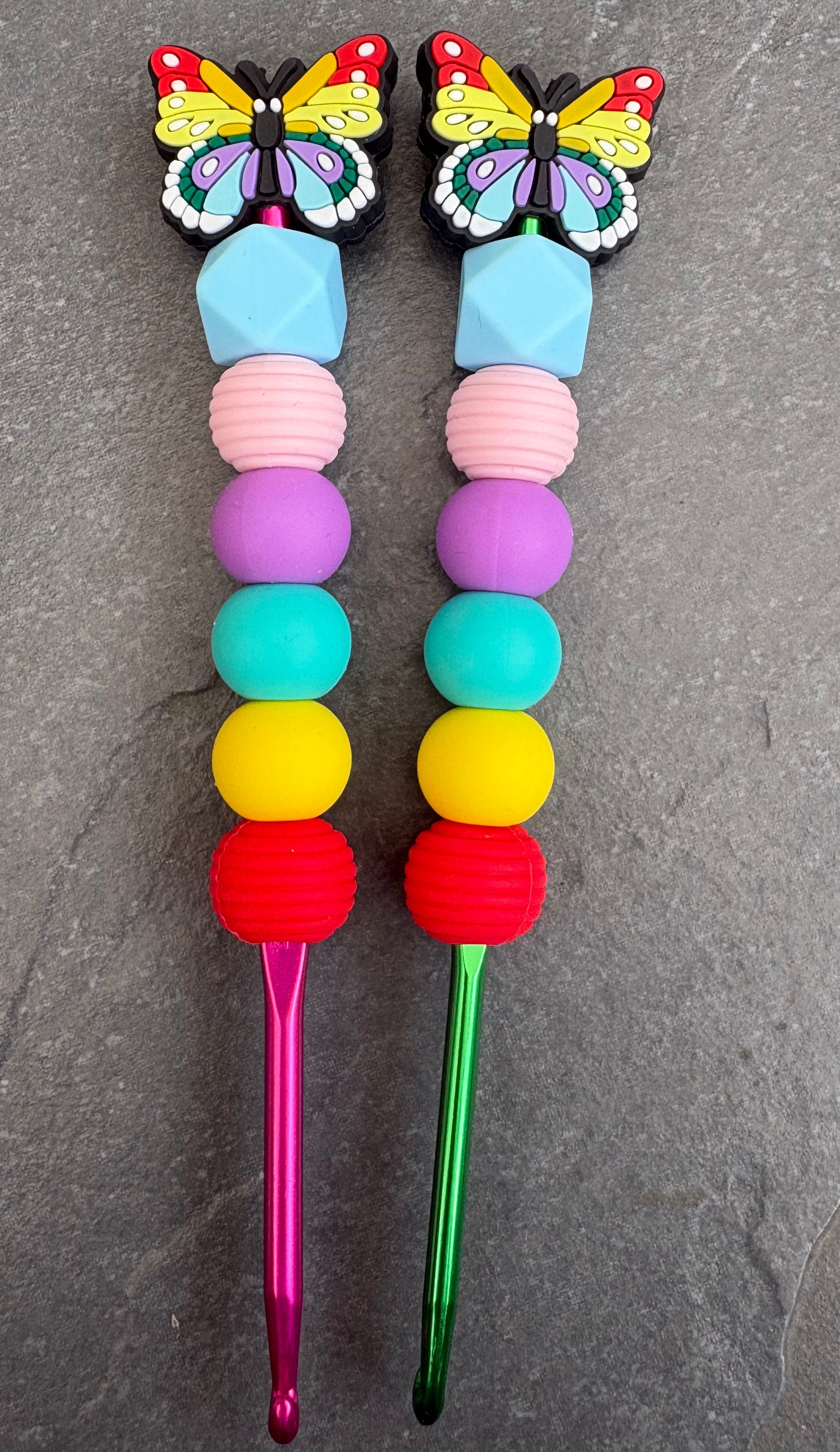 Butterfly crochet hooks