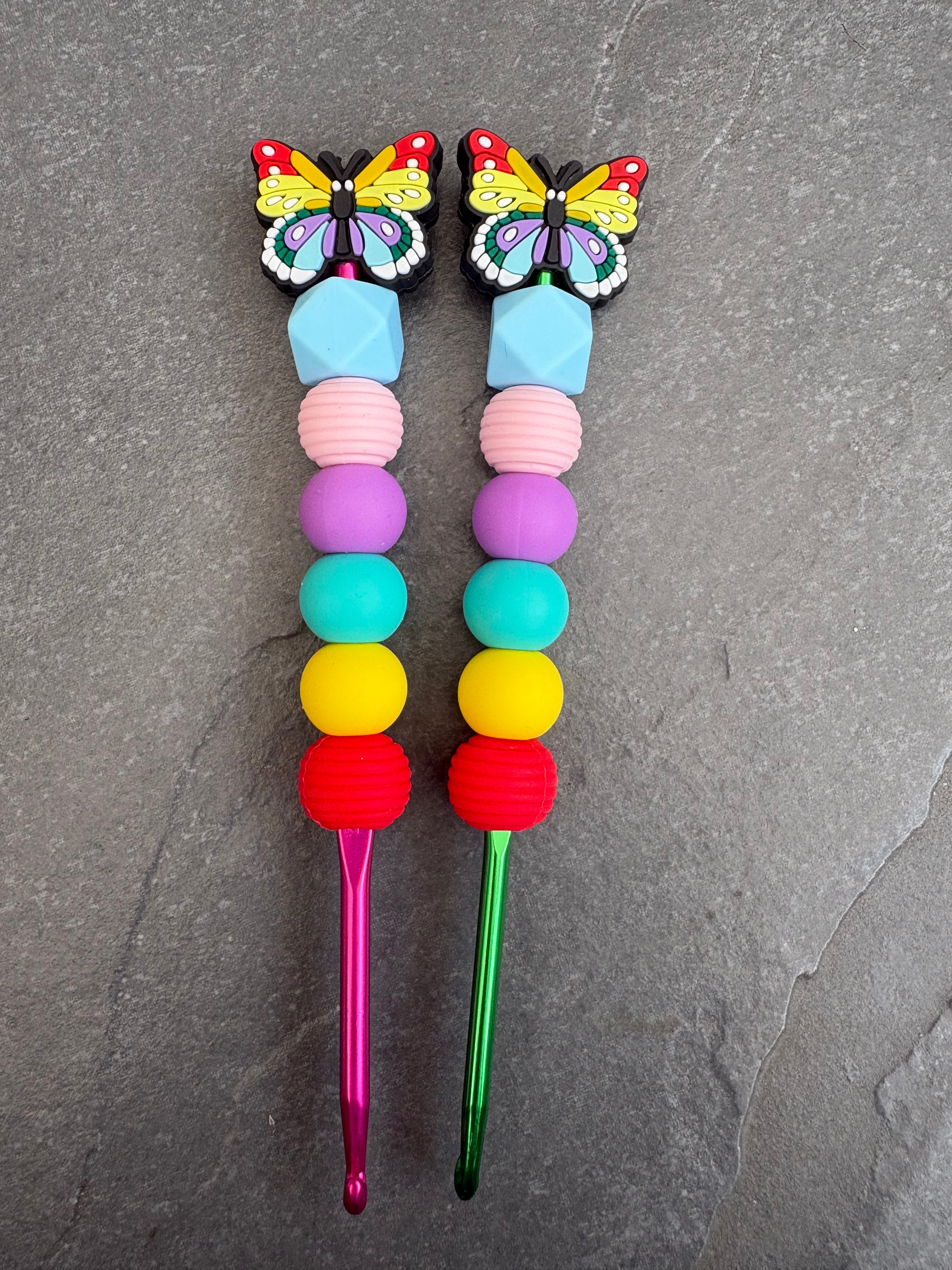 Butterfly crochet hooks